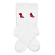 Load image into Gallery viewer, Ole Miss Campus Crew Socks 3-Pack
