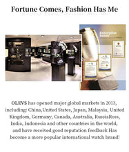 Load image into Gallery viewer, OLEVS Lxuxry Brand Gold Men's Watches Full Skeleton Stainless steel Chronograph Wristwatch Waterproof Luminous Quartz Watch Men
