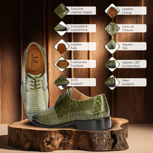 Load image into Gallery viewer, Casanova Leather Oxford Style Dress Shoes
