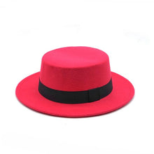 Load image into Gallery viewer, One Size Winter Autumn Cotton Women Men Fedoras Lady Retro Wide Brim  Hat Belt Fedora Hat Top Lightweight Caps Everyday Wear Hats Summer Sun Hat
