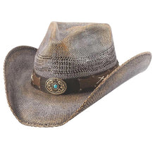 Load image into Gallery viewer, Bullhide Only Me - Bangora Straw Cowgirl Hat
