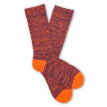 Load image into Gallery viewer, Orange Marl Casual Socks
