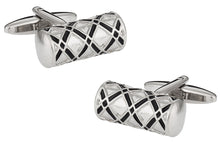 Load image into Gallery viewer, Ornate Silver Cufflinks
