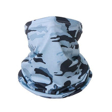 Load image into Gallery viewer, Outdoor Balaclava Bandana Uv Biker Cover Scarf Seamless Magic Headband Camouflage Neck Gaiter Face Cover Headwear Scarf Uniesx Men Women Bandanas Polyester Breathable Windproof Anti UV Neck Cover Camping Hiking Climbing Face Mask Headband
