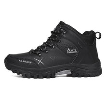 Load image into Gallery viewer, Outdoor Non-slip Snow Mens Boots Walking Climbing Hiking Shoes Mountain Sport Boots Hunting Men Winter Ankle Snow Hiking Boots Warm Water Resistant Non Slip Soft Shoes
