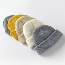 Load image into Gallery viewer, Outdoor Warm One Size Comfortable Short Style Cap Unisex Autumn Cap For Men And Women Soft Beanies

