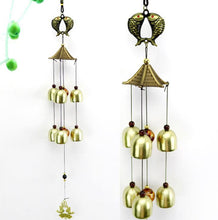 Load image into Gallery viewer, Outdoor Wind Chimes Yard Antique Superb Garden Copper Bells Wind-chimes Wall Hanging Decorations Best Metal Musical Wind Chime Home Decoration Amazing Addition To  Patio Porch Garden Backyard
