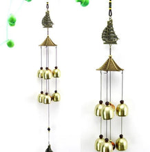 Load image into Gallery viewer, Outdoor Wind Chimes Yard Antique Superb Garden Copper Bells Wind-chimes Wall Hanging Decorations Best Metal Musical Wind Chime Home Decoration Amazing Addition To  Patio Porch Garden Backyard
