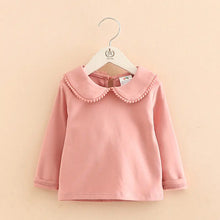 Load image into Gallery viewer, Baby Girl Doll Collar Long Sleeve shirt - # GIAA21510006
