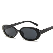 Load image into Gallery viewer, Oval Sunglasses For Women Retro Designer Glasses For  Women/Men Small Eyewear For Women Tiny Small 90s Sunglasses Women Polarized Retro Oval Sunglasses Tinted Glasses
