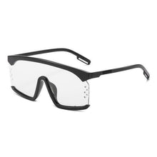 Load image into Gallery viewer, Oversized Shield Sunglasses for Women Men Square Rimless Fashion Shades Sunglasses For Women &amp; Men Elegant Shades For Women Popular Oversized Festival Trendy Sunglasses For Men &amp; Women
