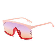 Load image into Gallery viewer, Oversized Shield Sunglasses for Women Men Square Rimless Fashion Shades Sunglasses For Women &amp; Men Elegant Shades For Women Popular Oversized Festival Trendy Sunglasses For Men &amp; Women

