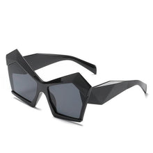 Load image into Gallery viewer, Oversized Square Cateye Polarized Sunglasses Big Trendy Style Fashionable Personality Big Frame Sunglasses New Fashionable &amp; Popular Street Style Sunglasses For Women
