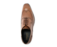 Load image into Gallery viewer, Men's LEATHER WING TIP OXFORD

