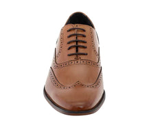 Load image into Gallery viewer, Men's LEATHER WING TIP OXFORD
