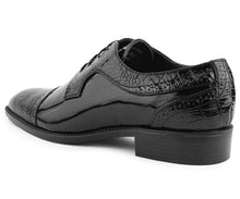 Load image into Gallery viewer, DALLAS CAP TOE GATOR PRINT SHOES

