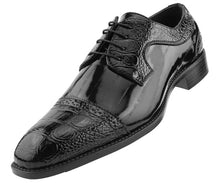 Load image into Gallery viewer, DALLAS CAP TOE GATOR PRINT SHOES
