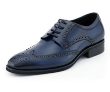 Load image into Gallery viewer, ASHER GREEN -LEATHER WING TIP COMFORTABLE RUBBER SOLE
