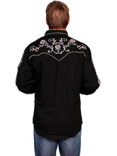 Load image into Gallery viewer, Scully Rose Colored Glasses - Mens Western Shirt
