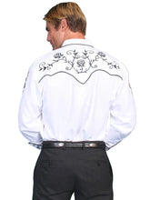 Load image into Gallery viewer, Scully Rose Colored Glasses - Mens Western Shirt
