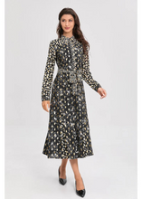 Load image into Gallery viewer, Midnight Luxe Midi Dress
