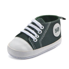 Load image into Gallery viewer, Canvas Classic Sports Sneakers Baby Boys Girls First Walkers Shoes Infant Toddler Soft Sole Anti-slip Baby Shoes - # GIAA71310006
