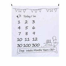 Load image into Gallery viewer, Newborn Baby Milestone Photography Blanket - # BAGE41110002

