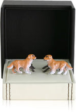 Load image into Gallery viewer, Painted Dog Cufflinks
