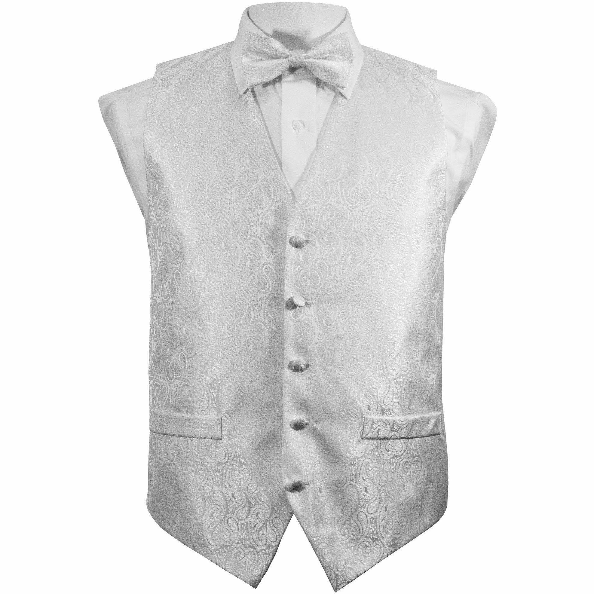 Vittorio Farina Paisley Vest Set (White Back) Var. 01 (Aqua-Mint) – CC ...