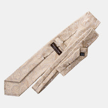 Load image into Gallery viewer, Montecarlo - Silk Jacquard Tie - Champagne
