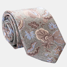Load image into Gallery viewer, Medici - Printed Silk Tie - Soft Jade
