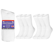 Load image into Gallery viewer, PBG 6 Pairs Physician-Approved Diabetic Compression Non Binding Socks for Men &amp; Women, Multi-Color, 3 Sizes
