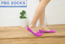 Load image into Gallery viewer, PBG Best Cotton No Show Socks for Women, Multi-Color, 9-11 Sized, 6 and 12 Pairs
