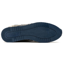 Load image into Gallery viewer, 65-215-WHT PERI Python Embossed Italian Calfskin Sneakers Black / White
