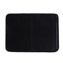 Load image into Gallery viewer, Pet Cat Litter Mat Waterproof Double Layer Cat Litter Trapping Pet Litter Box Mat Clean Pad Products For Cats Accessories Cat Litter Mat Trapping for Litter Box No-Toxic &amp; Super Size  Urine &amp; Waterproof Honeycomb Double Layer Anti Tracking Mats
