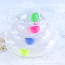 Load image into Gallery viewer, Pet Cat Toy Training Amusement Plate Kitten Tower Tracks Disc Cat Intelligence Amusement Triple Disc tumbler  Fish Animal Toy For Small Dogs Wiggle Fish Catnip Toys Motion Kitten Toy Plush Interactive Cat Toys for Cat Exercise

