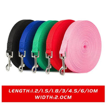 Load image into Gallery viewer, Pet Leashes Rope Outdoor Training Running Dog Leash Belt  Dogs Lead For Small And Large Dog Long Lead-Training Leash/Long Line Dog Leash Great for Dog/Puppy
