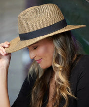 Load image into Gallery viewer, Peter Grimm Erickson - Straw Fedora Hat
