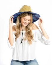 Load image into Gallery viewer, Peter Grimm Sea School - Rye Straw Lifeguard Hat
