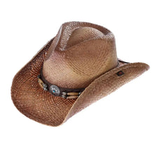 Load image into Gallery viewer, Peter Grimm Contraband - Straw Cowboy Hat
