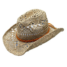 Load image into Gallery viewer, Peter Grimm Gile - Straw Cowboy Hat
