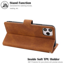 Load image into Gallery viewer, Phone Case For Xiaomi Mi Redmi Note 8 8A 8T 9 9A 9S 10 10S Pro POCO F3 X3 NFC 11 10T Lite 11i 11T Pro Wallet Leather Book Cover Magnetic PU Leather Wallet-Style Business Phone Case Fashion Flip Case with Card Slot
