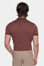 Load image into Gallery viewer, The Mercerized Cotton Polo (Brick)

