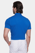 Load image into Gallery viewer, The Mercerized Cotton Polo(Royal Blue)

