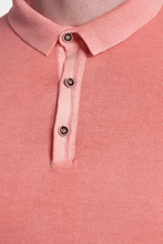 Load image into Gallery viewer, The Mercerized Cotton Polo (Salmon Orange)
