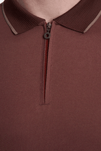 Load image into Gallery viewer, The Mercerized Cotton Polo (Brick)
