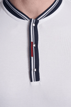 Load image into Gallery viewer, TheMercerized Cotton Polo (Admiral White)
