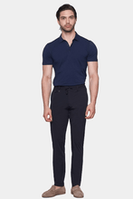 Load image into Gallery viewer, The Mercerized Cotton Polo (Navy)
