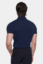 Load image into Gallery viewer, The Mercerized Cotton Polo (Navy)
