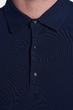 Load image into Gallery viewer, The Mercerized Cotton Polo (Navy)

